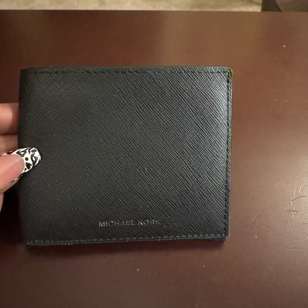 NWT Michael Kors Black Card Holder